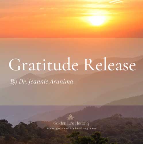 When you release what no longer serves you gratitude fills your being.